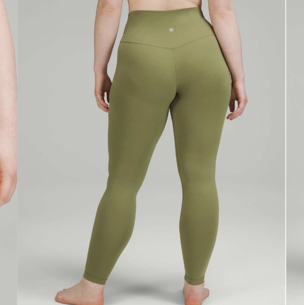 Lululemon Align High-Rise Pant 28" Bronze Green